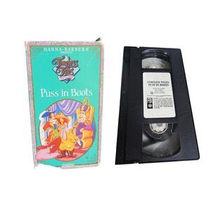 PUSS IN BOOTS Hanna-Barbera Timeless Tales from Hallmark vintage animated VHS